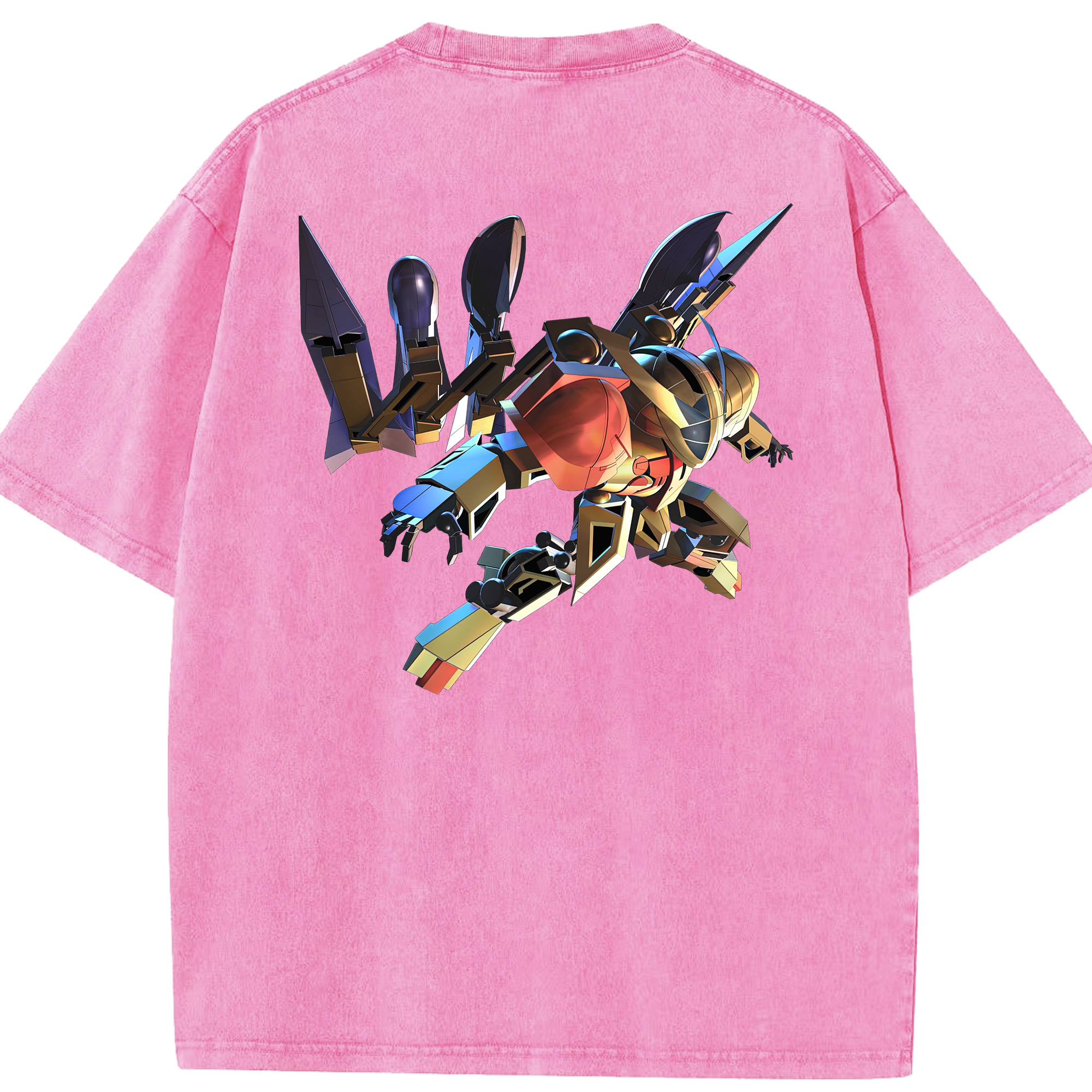 （画像用） 機動戦士ガンダム Mobile Suit Gundam 綿100% ヴィンテージ風 半袖Tシャツ（背面プリント）